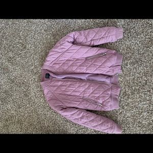 Forever21 Contemporary Bomber Puffer Jacket Coat.